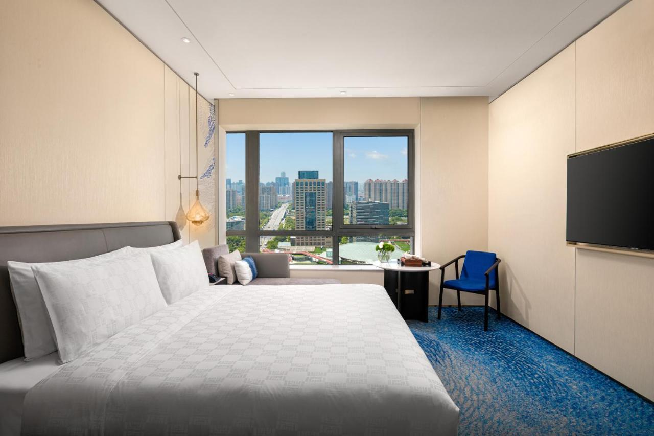 Hualuxe Shanghai Changfeng Park Exterior foto