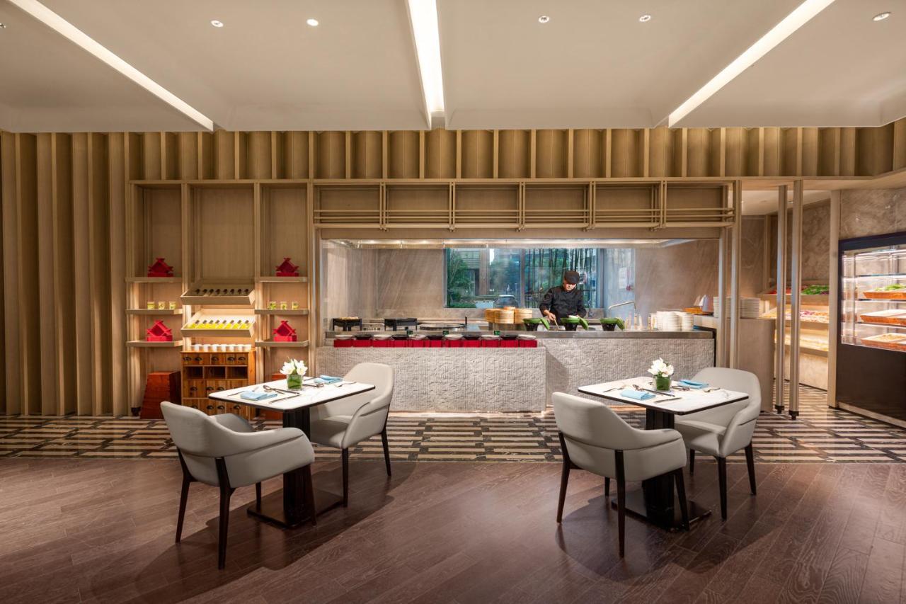 Hualuxe Shanghai Changfeng Park Exterior foto